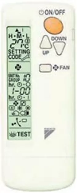 BRC-7CA52 TCA-DAIKIN commande infrarouge pour FXCQ