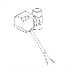 VCZD2 TCA-Aermec kit de vanne à 2 voies pour