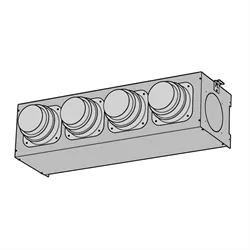 PM450V Plenum di mandata d'aria per