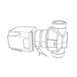 VCF25C TCA - valvola a 2 vie per